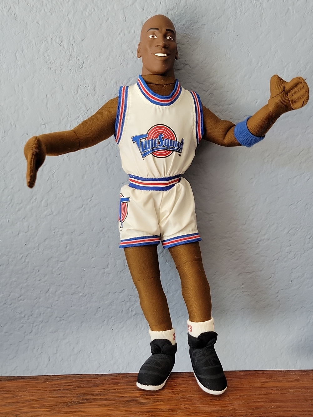 1996 Play-by-Play "Space Jam" Michael Jordan Posable 12" Plush Doll